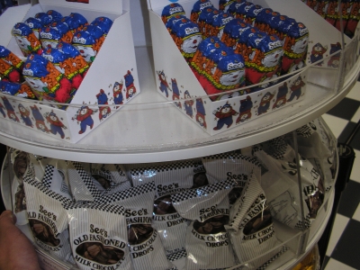 Candy turntable, also ran into