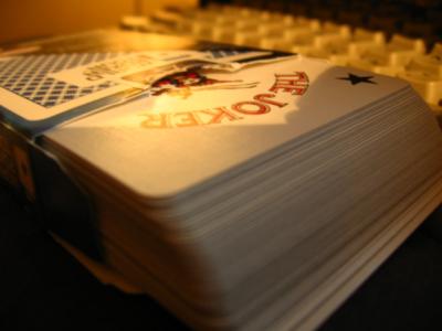 Stack of cards