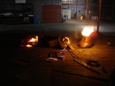 Aww, it fell over. Aww, it fell over.