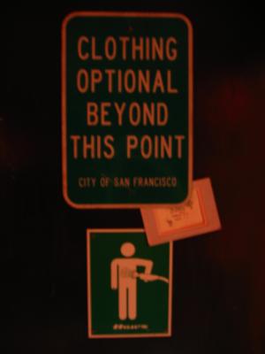 Clothing Optional Beyond This Point