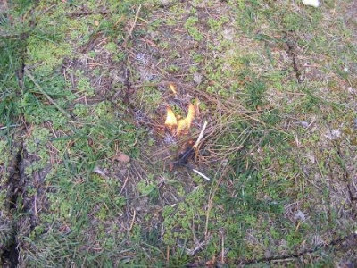 Burning the earth