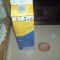 Little egg with big orange juice