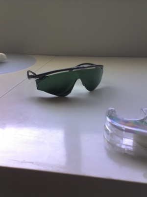 Resulting "green glasses"