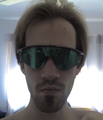 Me with the green glasses