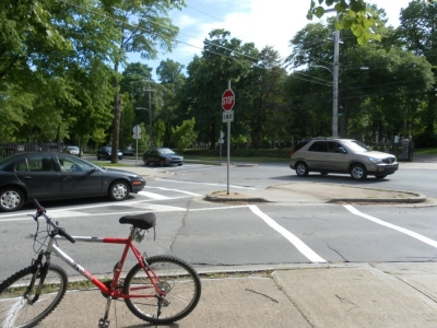 The site of the incident