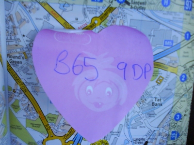 Just in case we got horribly lost...