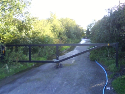 The way is blocked...