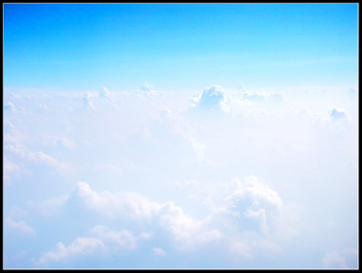 Clouds can make my world seem endless and with no complications