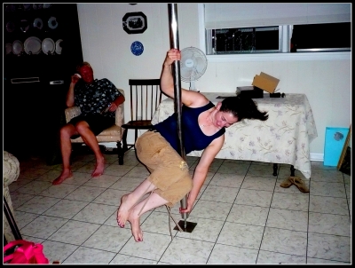 I think it's great that Katy can pole dance for the fun of it