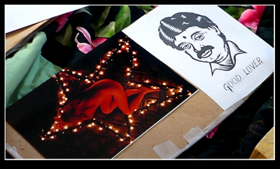 Throw in some of my own art