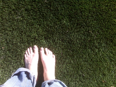 The Grass is always greener when it is astroturf.