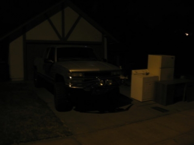 My neighbor's driveway