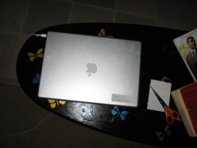 The laptop