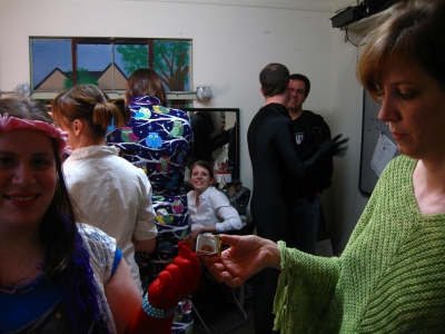 With Emily and Cindy