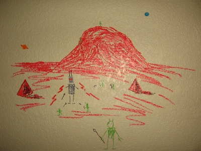 martian cave painting?