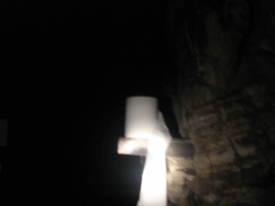 Toilet paper on the mantle...