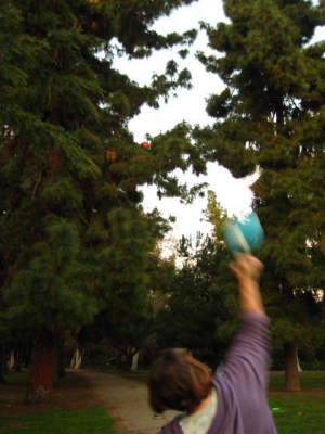 We shall throw balls at it!