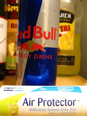 Red Bull and Albertson's Equaline Brand Air Protector