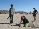 The digging begins.