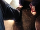 Foot touching