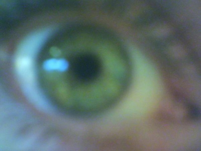 Something blocking the lense?