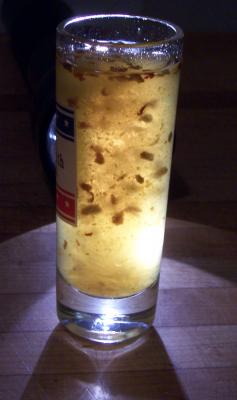 enough with the glamour shots.  time to drink.