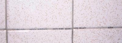 down and grout, dumb stuff