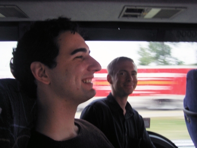 Loki and Calyx en route to Minnie