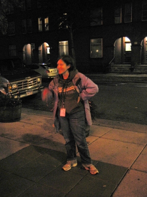  Chaser guarding Checkpoint 5 [front door]