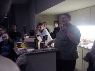 Burn Unit, master of ceremonies.