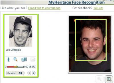 Me and Joe DiMaggio
