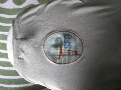 on the ironing board.