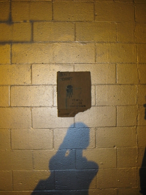 Bonus squid sign.