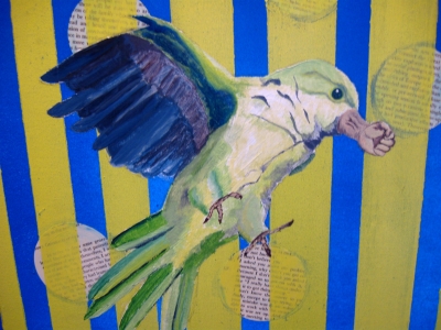 mightyfistbeak acrylic on canvas 20x20.JPG