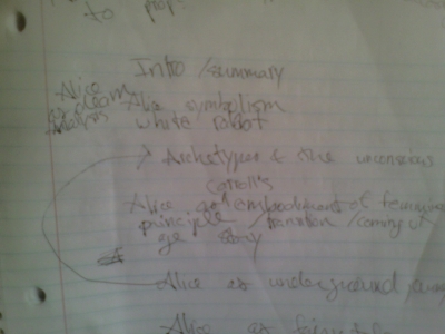 notes for a paper