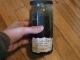 finger with label