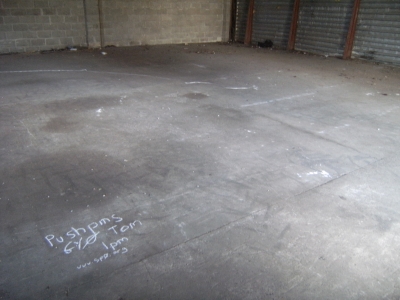 Tom 1:00 - Empty Warehouse