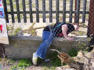 Neil - Getting through fence