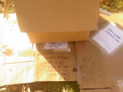 Ben staying the night