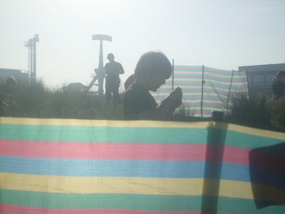 View across no mans land