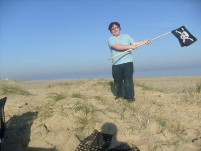 Flag wielding some more