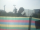 View across no mans land