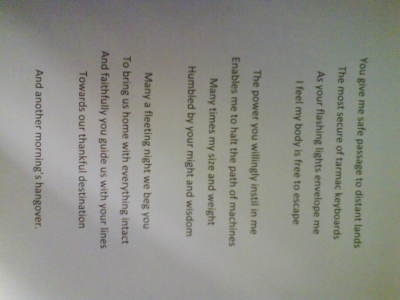 The "poem"