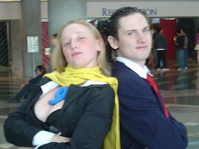 Mia Faye and Pheonix Wright