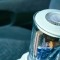 in the car