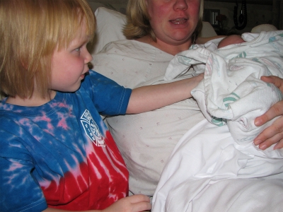 Eleanor's first touch