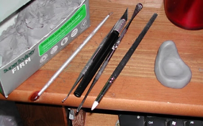 Rough form with tools