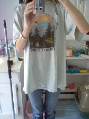 Me, before the exploration.