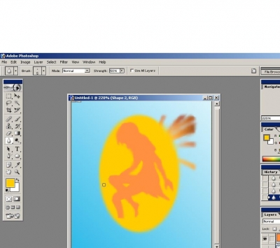Mucking about in Photoshop