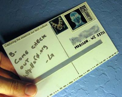 Postcard back